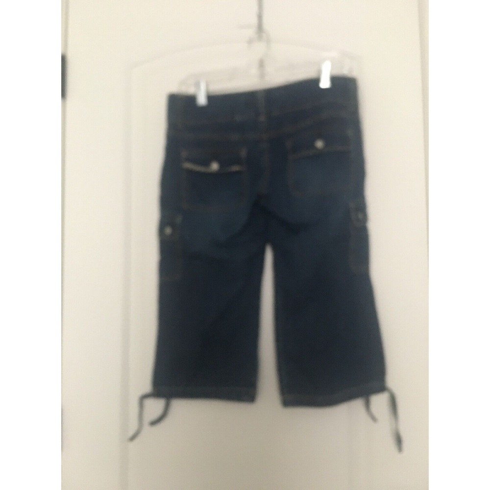 Old Navy Women's Blue Capri Jeans Size 4 - Picture 8 of 10